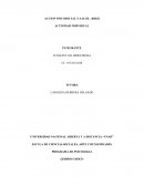 Accion psicosocial y salud. Actividad individual