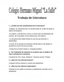 Cuestionario literatura sin respuestas correctas marcadas