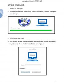 Manual de Usuario Sistemas. Página 2