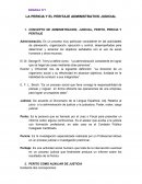 SEMANA N°1 LA PERICIA Y EL PERITAJE ADMINISTRATIVO JUDICIAL