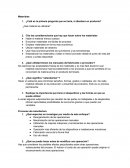 Cuál es la primera pregunta que se haría, si diseñara un producto? ¿Qué material se utilizara?