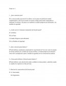 Cuestionario de derecho penal. ¿Qué es derecho pena?