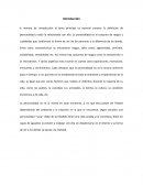 Personalidad con el que te desenvuelvas