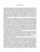 El procesode la educación popular