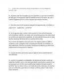 ¿Cómo fue el encuentro de los conquistadores con los indígenas? (primer viaje)