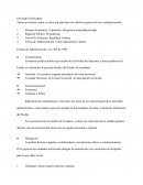 CARACTERISTICAS DEL ESTADO UNITARIO