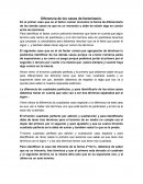 Diferencia de casos de factorizacion