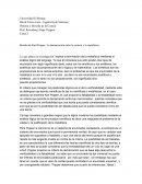 Reseña de Karl Popper, La demarcación entre la ciencia y la metafísica.