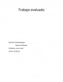 Trabajo evaluado. Estrategia de cálculo mental