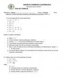 Máximos, mínimos intervalos crecientes y decrecientes