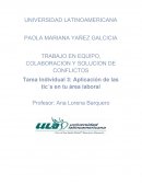 EL NUEVO TRABAJO EN EQUIPO, COLABORACION Y SOLUCION DE CONFLICTOS