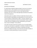 Gestión de Recursos Humanos. Actividad: Influir en las personas