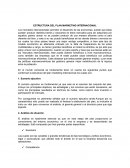 ESTRUCTURA DEL PLAN MARKETING INTERNACIONAL