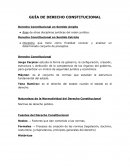 GUÍA DE DERECHO CONSTITUCIONAL Derecho Constitucional en Sentido Amplio