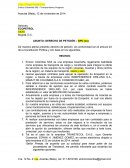 DERECHO DE PETICIÓN – OPC