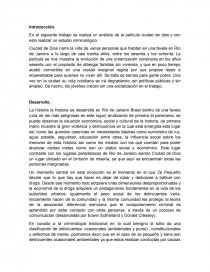 Cuidad de dios ANALIZIS CRIMINOLOGICO. Página 2