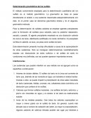 Métodos para determinar el ión sulfato