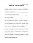 El despertar de la vida intelectual