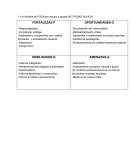 Análisis de FODA por equipo y grupal