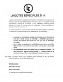 LINGOTES ESPECAILES