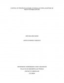 CONTROL DE PRESIÓN EN UN RAMAL DE BOQUILLAS PARA UN SISTEMA DE RIEGO POR NEBULIZACIÓN