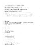 Actividad de aprendizaje Cuadro sobre el ser humano y sus características diferenciadoras