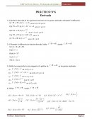 Practica de Derivadas