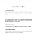 Las caracteristicas de la ética