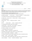 Eaxamen parcial de etimologías