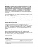 Nombre del instrumento: Entrevista