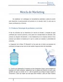 Mezcla de Marketing: Estrategia de productos y servicios
