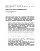 Formulación y evaluación de proyectos de negocios internacionales. Estrategia competitiva