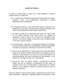 EQUIPO DE TRABAJO. ESE NO ES MI PROBLEMA