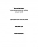 COMPORTAMIENTO DE LAS PERSONAS EN EL MERCADO