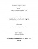 TRABAJO DE PSICOLOGIA. EL REGLAMENTO ESTUDIANTIL