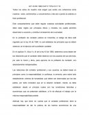 LA ÉTICA DEL CONTADOR: LEY 43 DE 1990