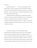 Romanticismo. -Una concepción de vida semejante a la de los pueblos románticos