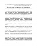 Ensayo sobreEn busca de un concepto sobre la Comunicación