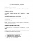 INVESTIGACIÓN DE MERCADO Y SU ANÁLISIS
