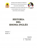 HISTORIA DEL IDIOMA INGLÉS PREPOSICIONES