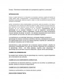 Elementos fundamentales de la perspectiva cognitiva y conductual