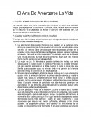 El gran El Arte De Amargarse La Vida