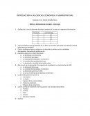 Tema: Ejercicios de economía