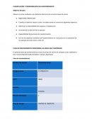 PLANIFICACIÓN Y PROGRAMACION DEL MANTENIMIENTO