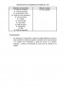 Operación de cilindrado exterior de 750