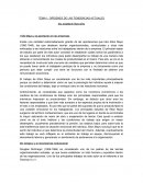 ORÍGENES DE LAS TENDENCIAS