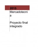 Mercadotecnia Proyecto final integrado