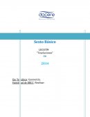 Teselaciones, Eje Temático: Geometría.