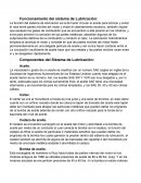 Funcion sistema lubricacion