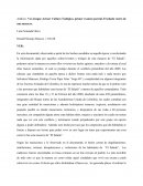 Análisis: Ver-Juzgar-Actuar Cultura Teológica, primer examen parcial, El salado rostro de una masacre